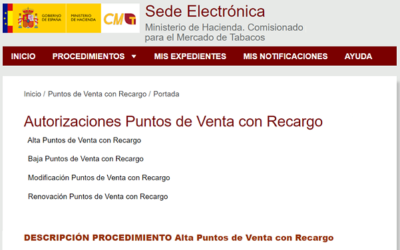 Solicitud electrónica de AUTORIZACIÓN PVR